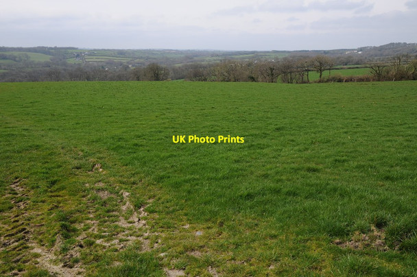 Photo 6"x4" Farmland near Goutisland Eckworthy c2015