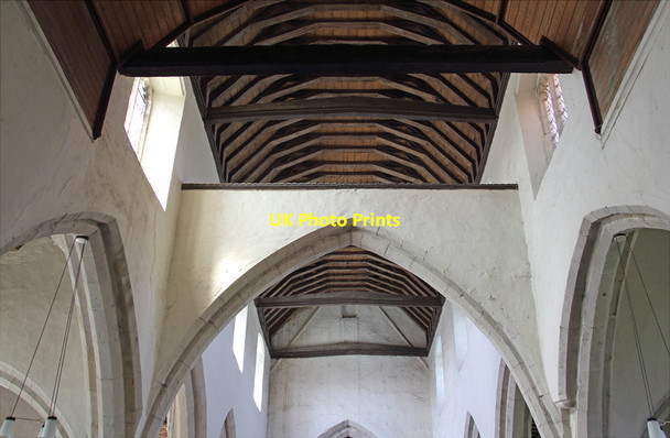 Photo 6"x4" St Mary the Virgin, Great Chart - Chancel arch Great Chart c2015