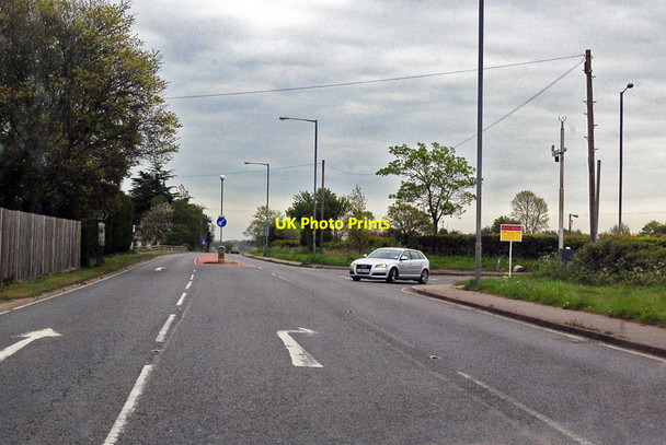 Photo 6"x4" Junction on B1256 Little Dunmow c2015