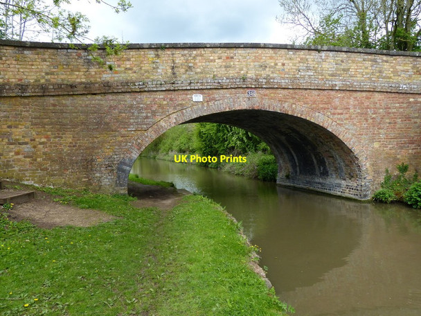 Photo 6"x4" Bridge 38 crossing the Oxford Canal Cathiron c2015