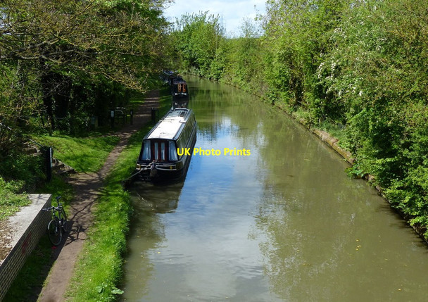 Photo 6"x4" The Oxford Canal in Newbold on Avon Rugby c2015