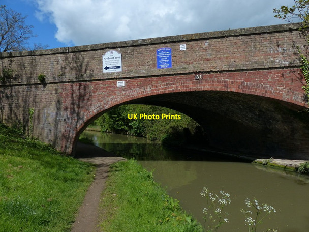 Photo 6"x4" Bridge 51: Green's Bridge Rugby c2015