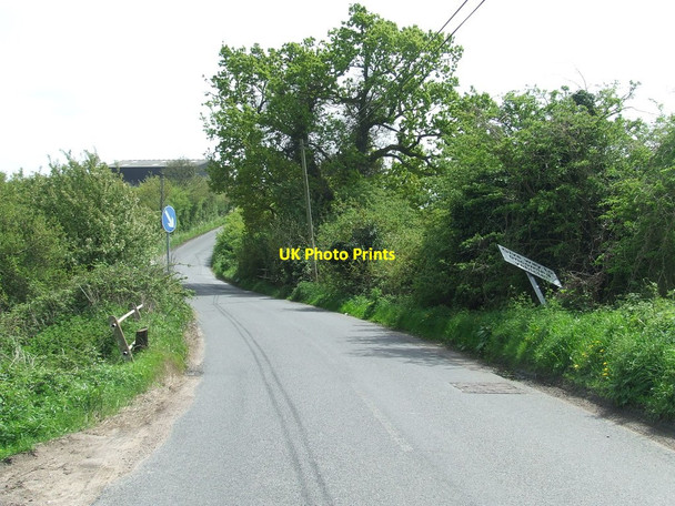 Photo 6"x4" Wix Road Bradfield\/TM1430 c2015