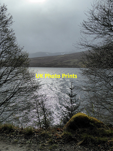 Photo 6"x4" A view across Loch Ericht Dalwhinnie c2015