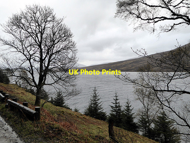 Photo 6"x4" Loch Ericht Loch Ericht Forest c2015
