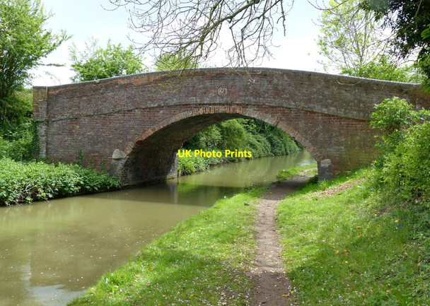 Photo 6"x4" Bridge 68: Clifton Bridge Rugby c2015