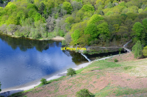 Photo 6"x4" Outflow from Grasmere Town End\/NY3406 c2015
