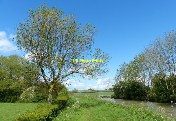 Photo 6"x4" The Oxford Canal near Rugby Barby Nortoft c2015