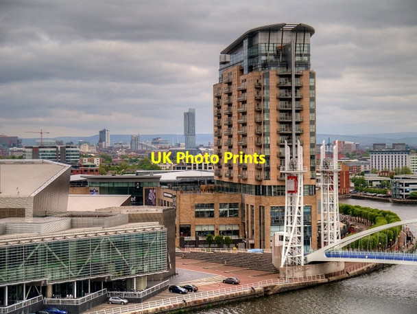 Photo 6"x4" Sovereign Tower, Salford Quays Salford\/SJ8098 c2015