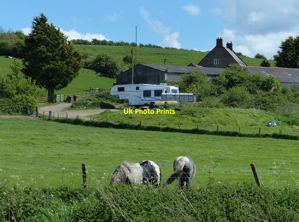 Photo 6"x4" Barby Wood Farm near the Oxford Canal Barby c2015