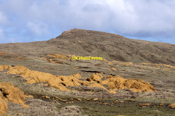 Photo 6"x4" Serpentine heath above Burnside, Baltasound Gardie\/HP6211 c2015