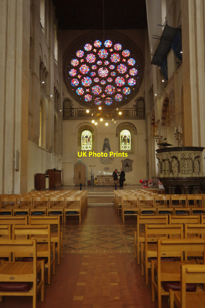 Photo 6"x4" North Transept, St Albans Cathedral St Albans c2015