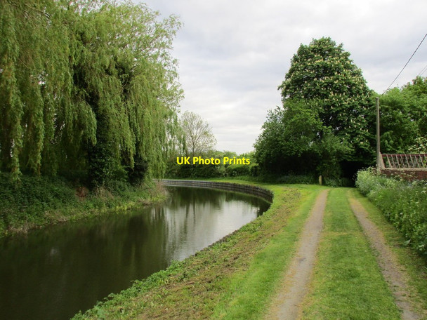 Photo 6"x4" Bend in the Chesterfield Canal at The Barracks Bilby c2015