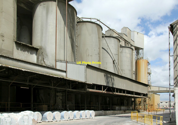Photo 6"x4" Hanson Cement, Clitheroe Clitheroe\/SD7441 c2015