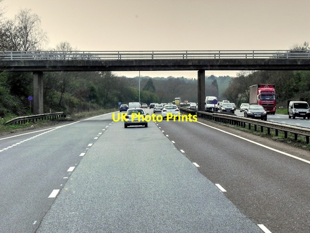 Photo 6"x4" Ripley Bypass, Grove Heath Road Bridge Ripley\/TQ0556 c2015
