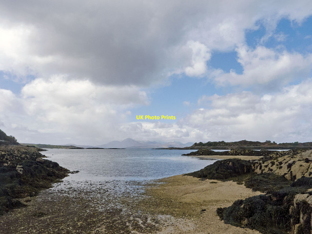 Photo 6"x4" Beach on the Plock of Kyle Kyle of Lochalsh\/Caol Loch Ailse c2015