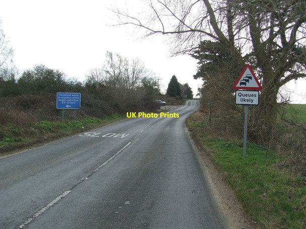 Photo 6"x4" Road Signs Leiston c2015