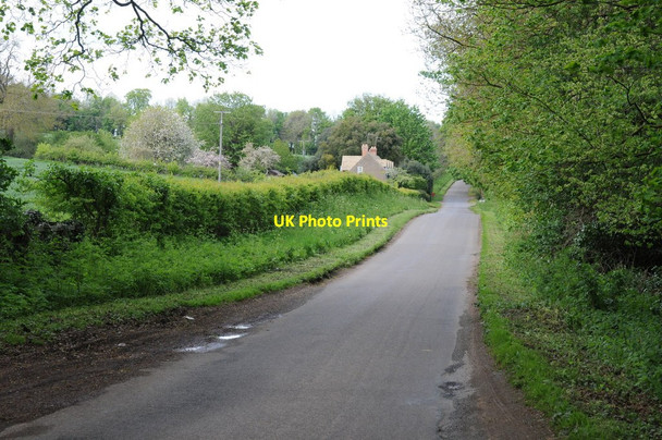 Photo 6"x4" Road passing Sezincote Bourton-on-the-Hill c2015