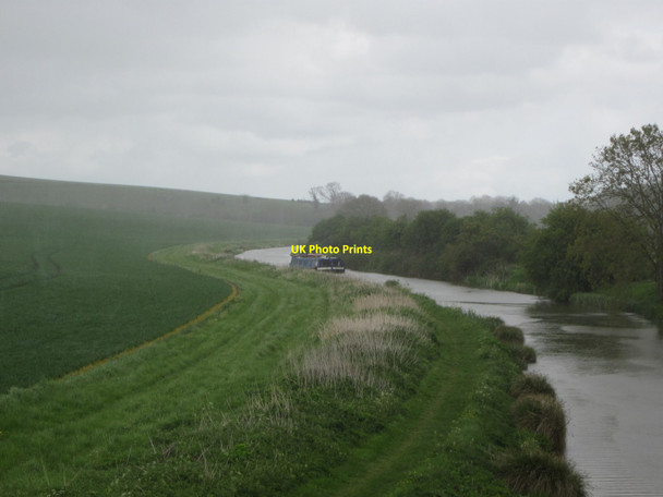 Photo 6"x4" Looking east from Bridge 122 Woodborough  Field Bridge Bottlesford c2015