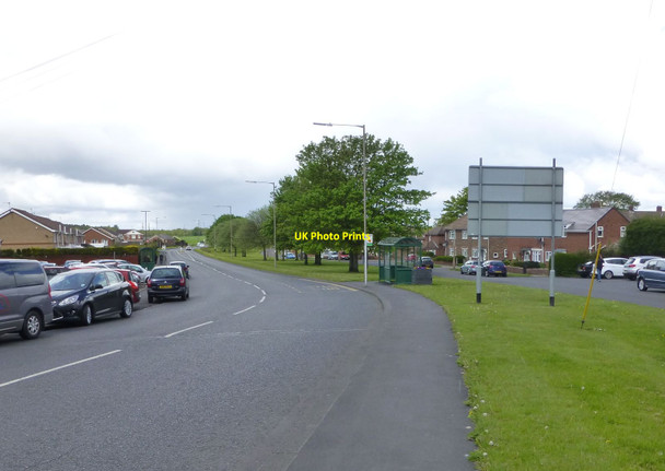 Photo 6"x4" A196 leaving Guide Post Ashington\/NZ2787 c2015
