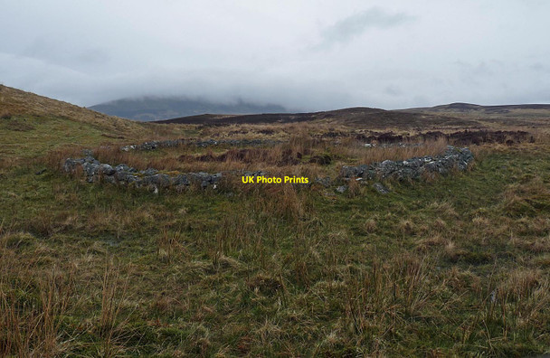 Photo 6"x4" Sheepfold, Skelabosdale, Sutherland Kilphedir c2015