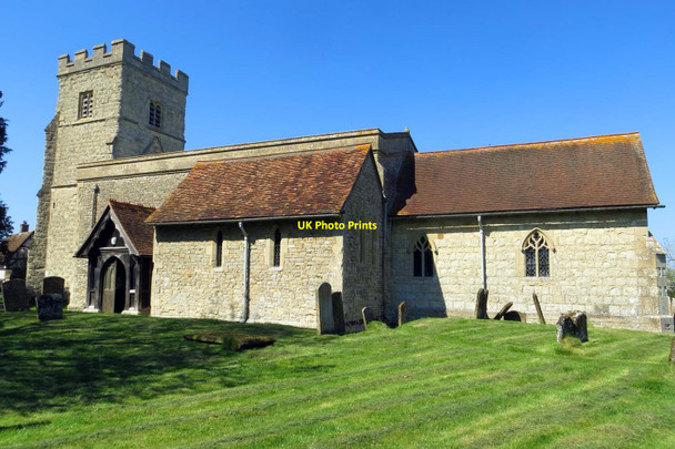 Photo 6"x4" St Mary's Church in East Claydon East Claydon c2015