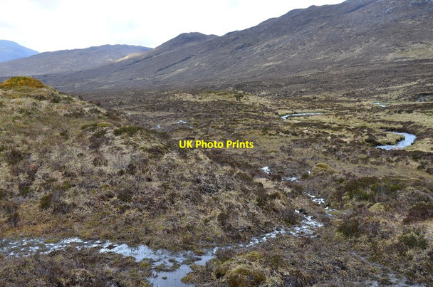 Photo 6"x4" Boggy ground Meall a' Chapuill c2015