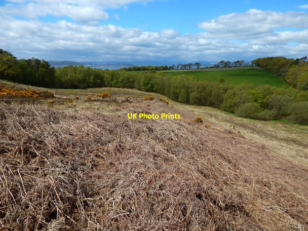 Photo 6"x4" Course of a geological dyke Ardoch\/NS3676 c2015