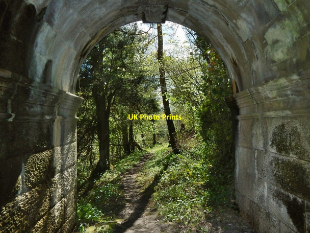 Photo 6"x4" Passing under Overtoun Bridge Dumbarton c2015