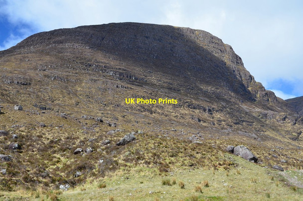 Photo 6"x4" East end of Sgurr a' Chaorachain Sanachan c2015