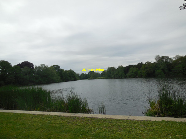 Photo 6"x4" Lake in Osterley Park Southall c2015