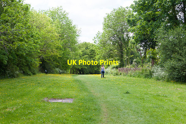 Photo 6"x4" Recreation area between Wharf Hill and Barfield Close Winchester c2015