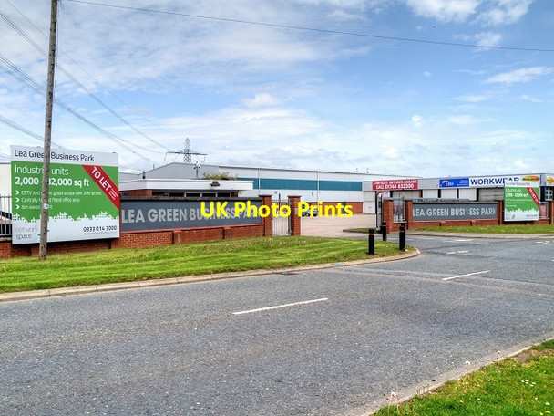Photo 6"x4" Lea Green Business Park Lea Green\/SJ5092 c2015