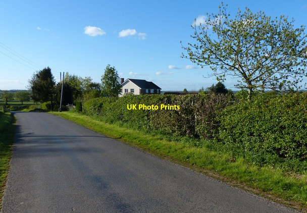 Photo 6"x4" The Greenways along Coalpit Lane Wolston c2015