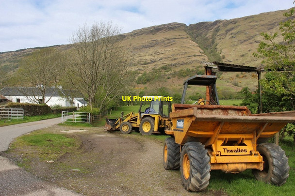 Photo 6"x4" Machinery at Achadunan Cairndow c2015