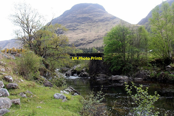 Photo 6"x4" Bridge over River Fyne Cruach Tuirc c2015