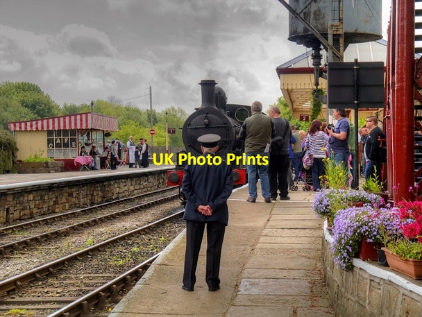 Photo 6"x4" East Lancashire Railway, Platform 2 at Ramsbottom Station Ramsbottom c2015