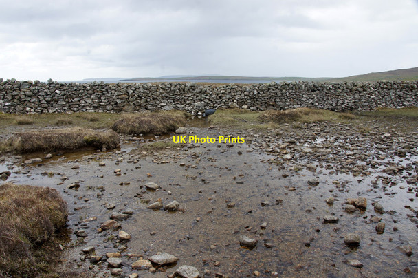 Photo 6"x4" Un-named burn near Knowe of Heuken, Colvadale Ordale c2015 P1