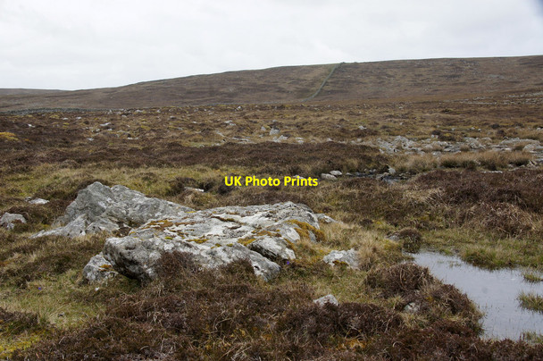 Photo 6"x4" Moorland north of Colvadale Ordale c2015