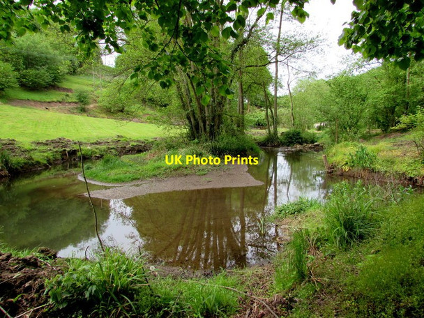 Photo 6"x4" Pond, Upper Redbrook Redbrook\/SO5310 c2015
