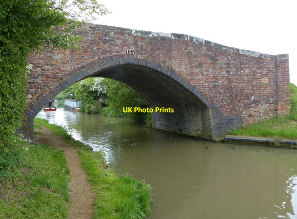 Photo 6"x4" Bridge 155: Williamscot Field Bridge Williamscot c2015