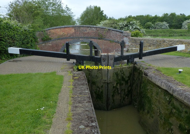 Photo 6"x4" Hardwick Lock No 28 on the Oxford Canal Banbury\/SP4540 c2015