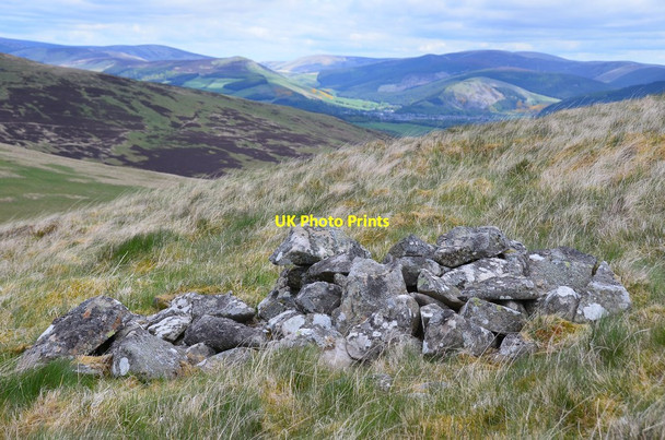 Photo 6"x4" Cairn, Glenlude Hill Mountbenger c2015