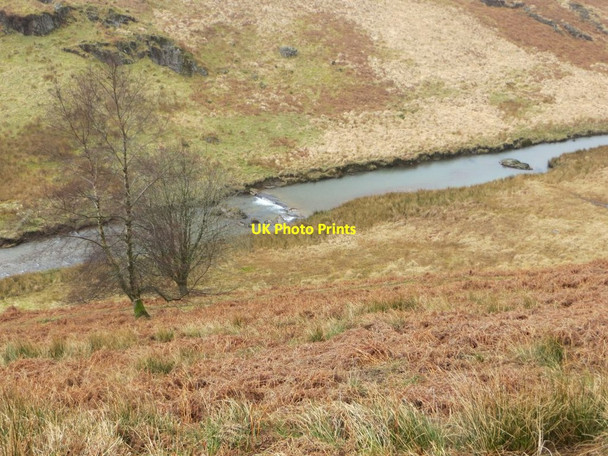 Photo 6"x4" Weir in the Irfon Abergwesyn c2015