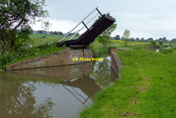 Photo 6"x4" Bridge 171: Foxes Lift Bridge Banbury\/SP4540 c2015
