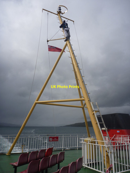 Photo 6"x4" Coastal Argyll : Lord Of The Isles In The Sound Of Mull Bunavullin c2015