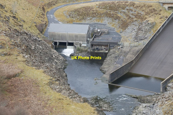 Photo 6"x4" Llyn Brianne Hydroelectric plant Llyn Brianne\/SN7948 c2015