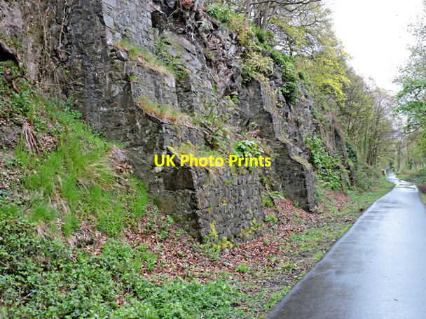 Photo 6"x4" National Cycle Network Route 7 at Bowling Erskine c2015 P1