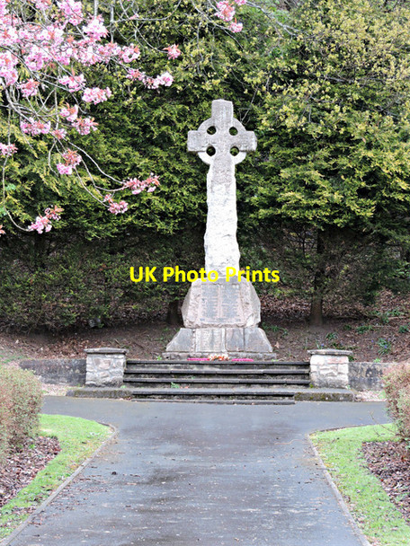 Photo 6"x4" Bowling War Memorial Erskine c2015