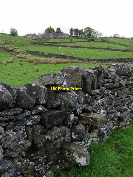 Photo 6"x4" Stile on path from Pennine Way to Annat Walls Alston\/NY7146 c2015